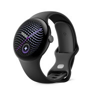 Google Pixel Watch 5（45 mm） Matte Black アルミケース / Obsidian アクティブ バンド（第 2 世代） W…