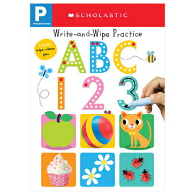 ABC 123 Write and Wipe Flip Book: Scholastic Early Learners (Write and Wipe) ABC 123 WRITE & WIPE FLIP BK S （Scholastic Early Learners） [ Scholastic ]