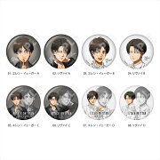 進撃の巨人 Black & White ver． 缶バッジ ／01