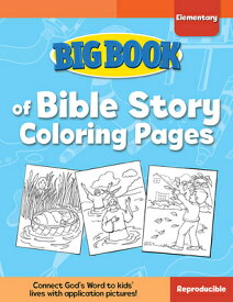 Bbo Bible Story Coloring Pages BBO BIBLE STORY COLORING PAGES （Big Books） [ David C. Cook ]