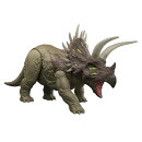 マテル ジュラシックワールド(JURASSIC WORLD)　ひかってほえる！トリケラトプス 子供向けフィギュア 恐竜 おもちゃ…