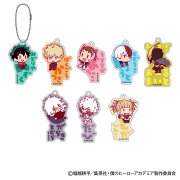 僕のヒーローアカデミア おなまえぴたんコ アクリルキーホルダー