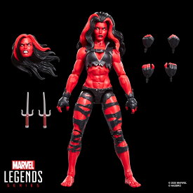 ハズブロ（Hasbro）MARVEL マーベルレジェンド・シリーズ ハルク レッド・シー・ハルク コミックス コレクター向け 6インチサイズ アクションフィギュア G2082 正規品