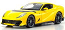 BURAGO 1/18 フェラーリ 812 コンペティツィオーネ (イエロー) 【18-16019Y】 (ミニカー)
