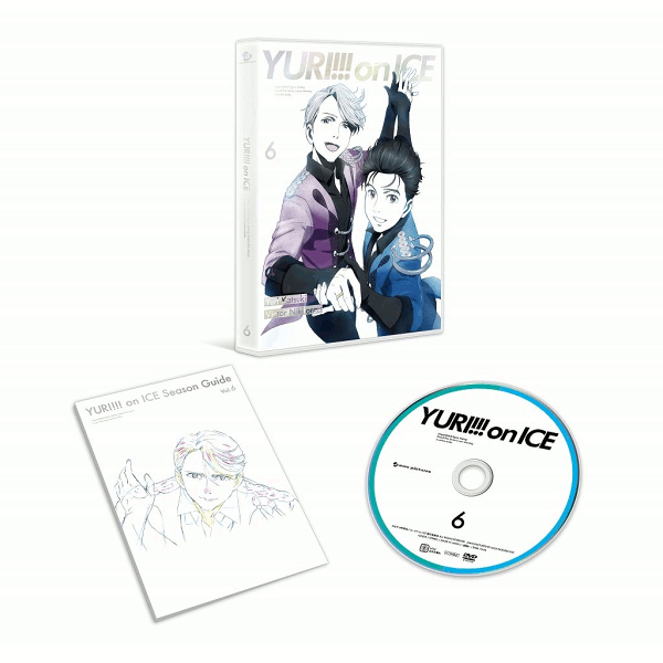 Yuri On Ice Blu-Ray Complete 6 Volume Set First Edition