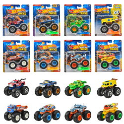 ホットウィール(Hot Wheels) モンスタートラック 1:64アソート 乗り物おもちゃ ミニカー 8台入り BOX販売 3歳から…