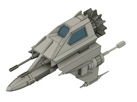 『宇宙からのメッセージ 銀河大戦』 リアべ・スペシャル 1/144プラスチックモデルキット (プラモデル)