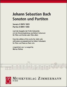 �y�A���y���z�o�b�n, Johann Sebastian/�V���[�}��, Robert: �����t�o�C�I�����E�\�i�^�ƃp���e�B�[�^ BWV 1003-1004/�V���[�}���s�A�m���t��/Richter�� [ �o�b�n, Johann Sebastian/�V���[�}��, Robert ]
