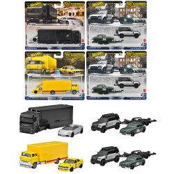 ホットウィール(Hot Wheels)　チームトランスポート アソート 乗り物おもちゃ ミニカー 2台組×4セット入り BOX販売…