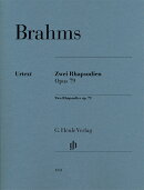 【輸入楽譜】ブラームス, Johannes: 2つのラプソディ Op.79/原典版/Eich編/ボイド運指