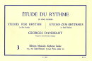 【輸入楽譜】ダンドロ, Georges: リズム 3 2声