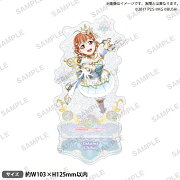 ラブライブ！スクールアイドルフェスティバル　きらりんアクリルスタンド Aqours 雪の精ver. 高海千歌