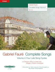 �y�A���y���z�t�H�[��, Gabriel-Urbain: �t�H�[���̋ȑS�W ��4��: 4�̌���̋�(����)(�����p)/Howat & Kilpatrick�� [ �t�H�[��, Gabriel-Urbain ]