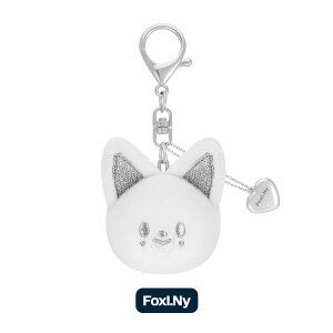 Stray Kids - [dominATE : celebrATE] SKZOO FACE KEYRING SILVER Ver. (FoxI.Ny Ver.) [ Stray Kids ]