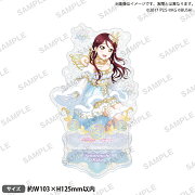 ラブライブ！スクールアイドルフェスティバル　きらりんアクリルスタンド Aqours 雪の精ver. 桜内梨子