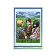 TVアニメ『進撃の巨人』エレン&ミカサ&アルミン 雑誌イラスト BIGアクリルスタンド