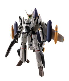 HI-METAL R 『マクロスゼロ』 VF-OSフェニックス(ロイ・フォッカー機) + QF-2200D-B ゴースト (塗装済み可動フィギュア)