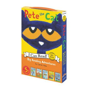 Pete the Cat: Big Reading Adventures: 5 Far-Out Books in 1 Box! BOXED-PETE THE CAT BIG READING （My First I Can Read） [ James Dean ]