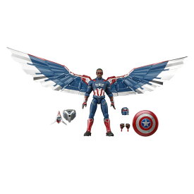 （Hasbro）MARVEL マーベルレジェンド・シリーズ キャプテン・アメリカ キャプテン・アメリカ：ブレイブ・ニュー・ワールド コレクタブル 6インチ（15cm）サイズ デラックスアクションフィギュア G0158 正規品