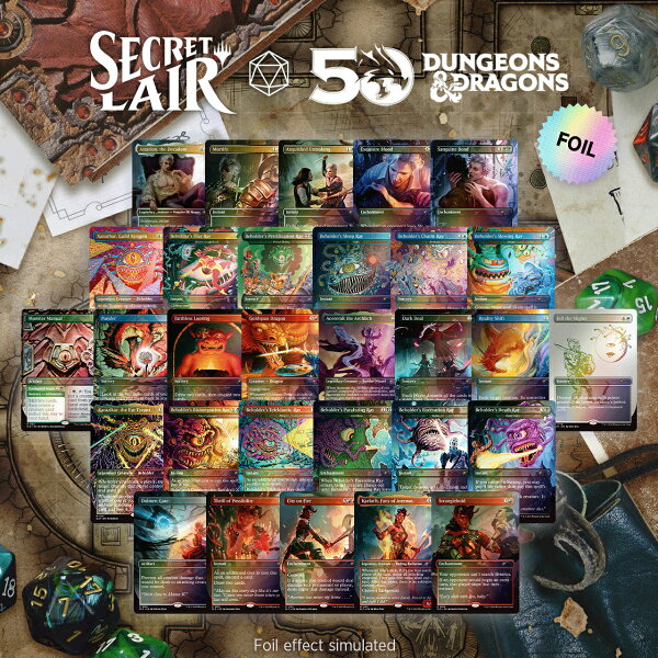 楽天ブックス: マジック：ザ・ギャザリング Secret Lair D＆D 50th 
