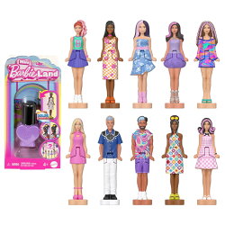 バービー(Barbie)　ミニバービーランド　ファッショニスタ アソート（ネイルカラー）マイクロドール10体 BOX販売 き…