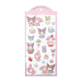 サンリオキャラクターズパールマシュマロシール　チョコ