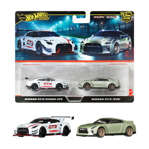 �z�b�g�E�B�[��(Hot Wheels)�@�v���~�A�� 2�p�b�N ���Y GT-R �j�X�� GT3 / ���Y GT-R (R35) ��蕨�������� �~�j�J�[ 3�΂��� �}���` JBL05