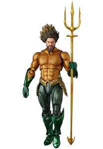 MAFEX wAQUAMAN AND THE LOST KINGDOMx AQUAMANiGOLD & GREEN SUITj (tBMA)