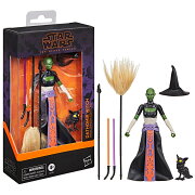 【楽天ブックス限定特典】ハズブロ（Hasbro）スター・ウォーズ STAR WARS ブラックシリーズ ダソミアの魔女（ハロウィーンエディション）、『スター・ウォーズ』プレミアム コレクション用 15 cm アクションフィギュア G2781 正規品(ステッカー 1枚)