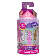 【特典】マテル ディズニープリンセス（Disney Princess）　かさねるおしろシリーズ！プリンセスとちいさ…