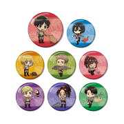 TVアニメ『進撃の巨人』トレーディング ちびキャラ 缶バッジ(BOX＝8個)