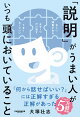 「説明」がうまい人がいつも頭においていること