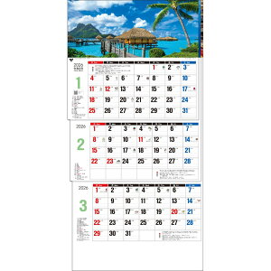 g[_ 2026N J_[ Ǌ| [h3iォ珇 / ~V / t}[J[tj 75 x 35cm TD-30781 / iEp