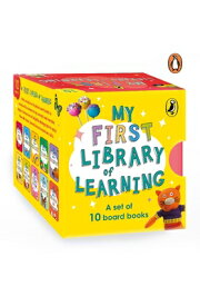 My First Library of Learning: Box Set, Complete Collection of 10 Early Learning Board Books for Supe BOXED-MY 1ST LIB OF LEARNI 10V [ India Penguin ]
