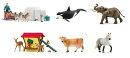 【セット商品】【シュライヒ】Wild Life／ワイルドライフ＆FARM WORLD／ファームワールド 6点セット（南極探検 4255…