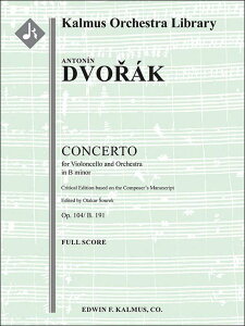 yAyzhHU[N, Antonin: `Ft Z Op.104 B 191/ᔻZ/Sourek: wҗp^XRA [ hHU[N, Antonin ]