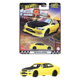 ホットウィール(Hot Wheels) ブールバード '98 トヨタ アルテッツァ 乗り物おもちゃ ミニカー 3歳から イエロー JBL23