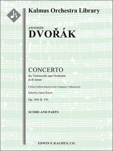 yAyzhHU[N, Antonin: `Ft Z Op.104 B 191/ᔻZ/Sourek: XRAƃp[gZbg(9/8/7/6/5) [ hHU[N, Antonin ]