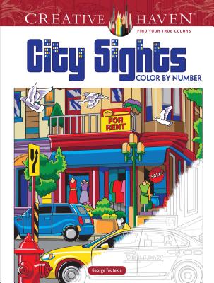 CITY SIGHTS:COLOR BY NUMBER(P) [ CREATIVE HAVEN ]