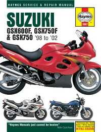 kompakt underordnet bad Suzuki Gsx600f, Gsx750f & Gsx750 '98-'02 - Editors of Haynes Manuals -  9781785212833 : 洋書 - 楽天ブックス
