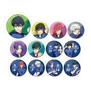 【グッズ】TVアニメ『ブルーロック』 描き下ろしイラスト 試合前の準備中ver. トレーディング缶バッジ(単位/BOX)