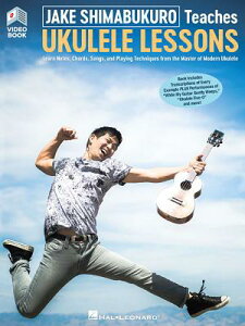 Jake Shimabukuro Teaches Ukulele Lessons Book/Online Media JAKE SHIMABUKURO TEACHES UKULE [ Jake Shimabukuro ]