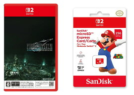 【セット商品】FINAL FANTASY VII REMAKE INTERGRADE+SanDisk microSD Express Card 256GB for Nintendo Switch 2