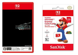 【セット商品】FINAL FANTASY VII REBIRTH Switch2版+SanDisk microSD Express Card 256GB for Nintendo Switch 2