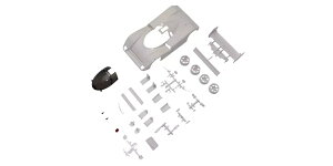 MINI-Z JAGUAR XJR-14 �z���C�g�{�f�B�Z�b�g(���h��/�z�C�[���t) �yMZN239�z (�z�r�[���W�R�� �I�v�V�����p�[�c)