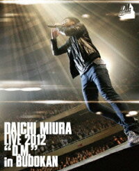DAICHI MIURA LIVE 2012「D.M.」in BUDOKAN 【初回生産限定】 【Blu-ray】