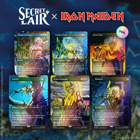 マジック：ザ・ギャザリング Secret Lair Secret Scare Superdrop Secret Lair x Iron Maiden: Album Art Foil Edition【クレジットカード決済限定】