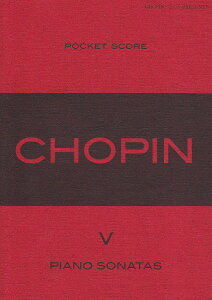 CHOPINi5j CHOPIN@magazine@PRESENTS PIANO@SONATAS iPOCKET@SCOREj [ VpҏW ]