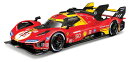 BURAGO 1/18 フェラーリ 499P ル・マン 2024 ウィナー No,50 ウィンドウボックス 【18-16303R】 (ミニカー)