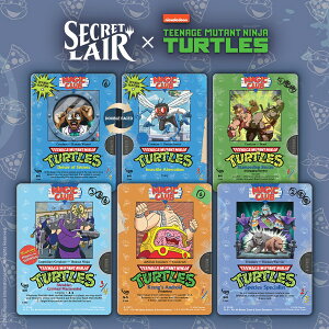 �}�W�b�N�F�U�E�M���U�����O Secret Lair Totally Tubulair Superdrop Secret Lair x Teenage Mutant Ninja Turtles: VHS Villains�y�N���W�b�g�J�[�h���ό���z